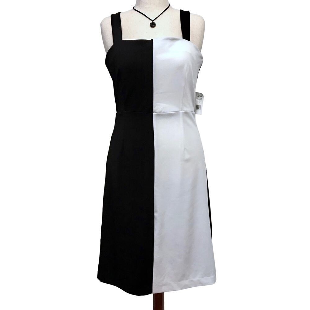 Alexia Admor NWT Colorblock Sleeveless Sheath Dress Women L